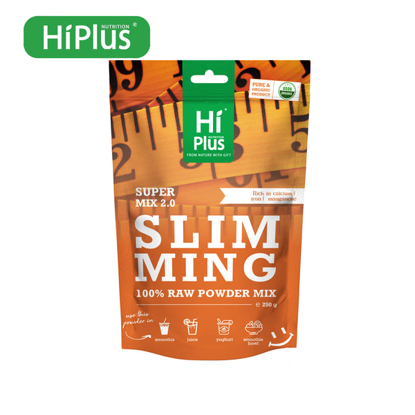 HiPlus® Natural Superfood Blend | Guarana, Spirulina & Psyllium | Rich in Fiber & Essential Minerals | Supports Energy & Digestion